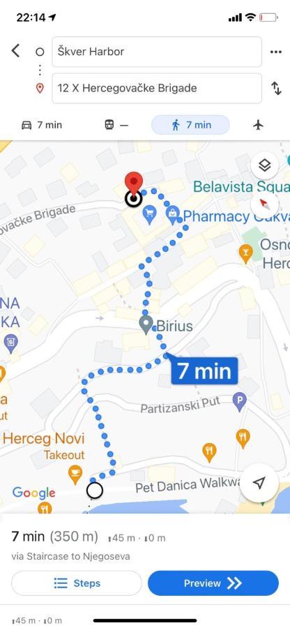 Napjacu With Own Parking And Garden Apartment Херцег Нови Екстериор снимка